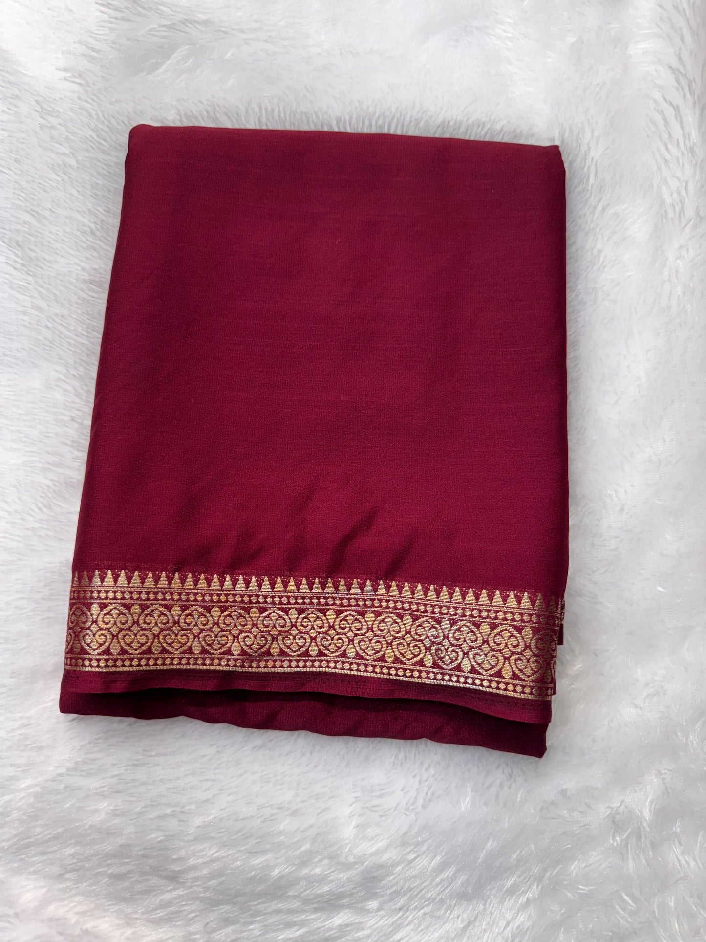 Premium Crepe With Small Border