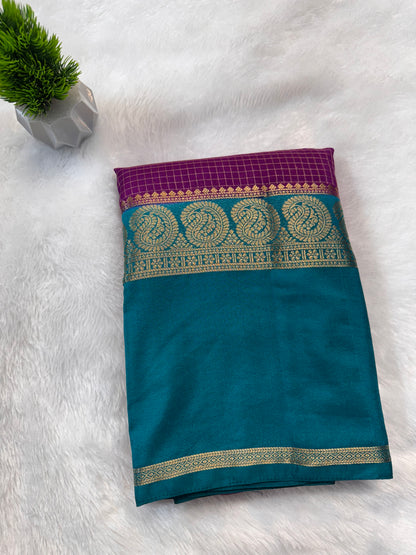 Semi Crepe Richu Pallu