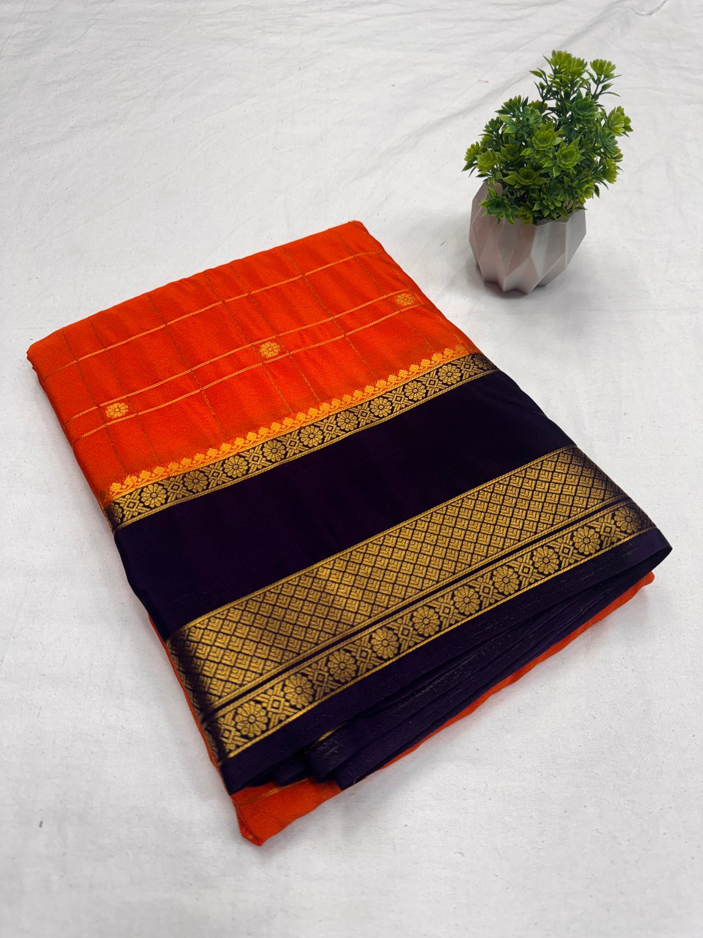 Anushree Chex Premium Crepe