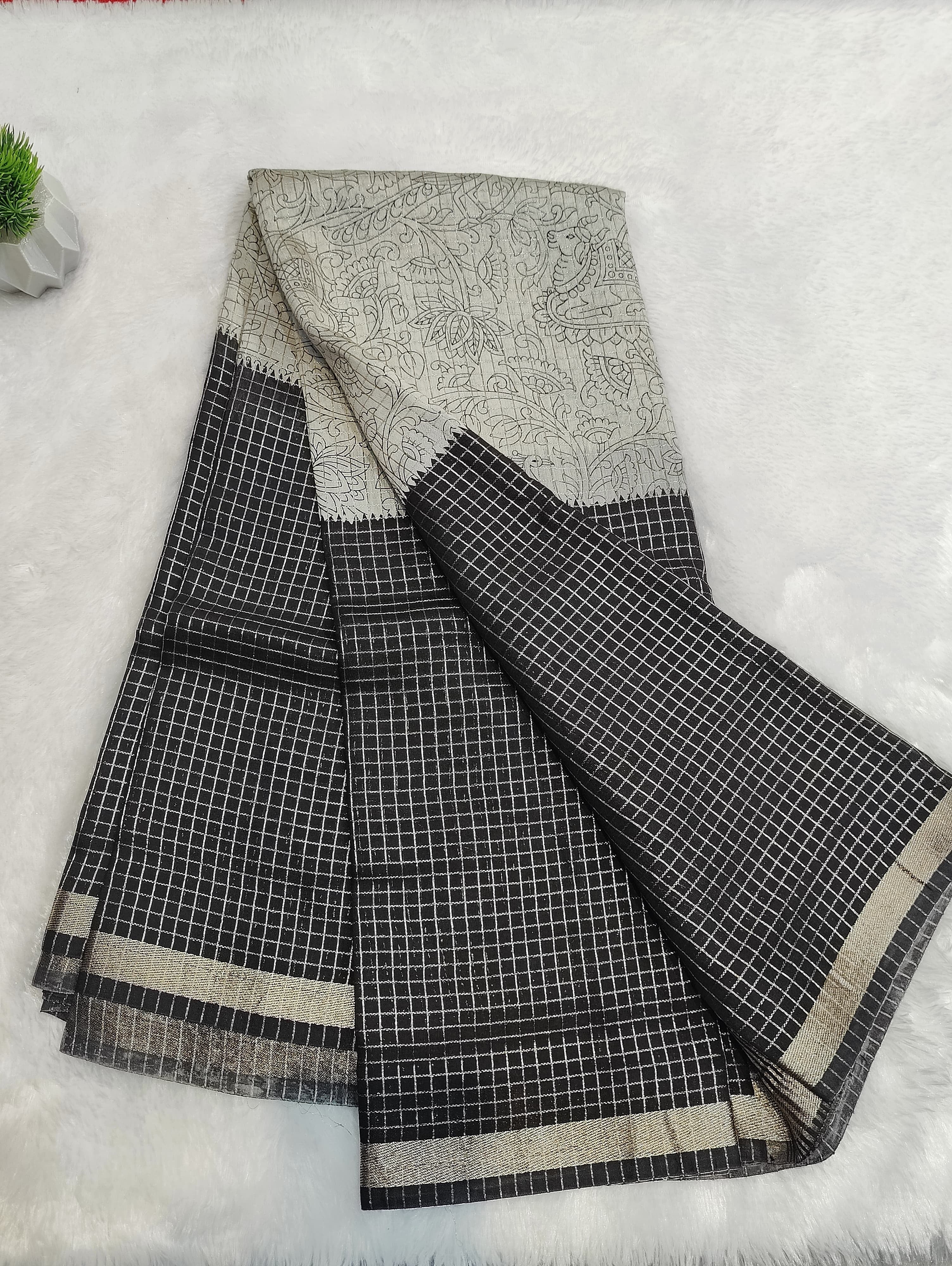 New Kalamkari Checks