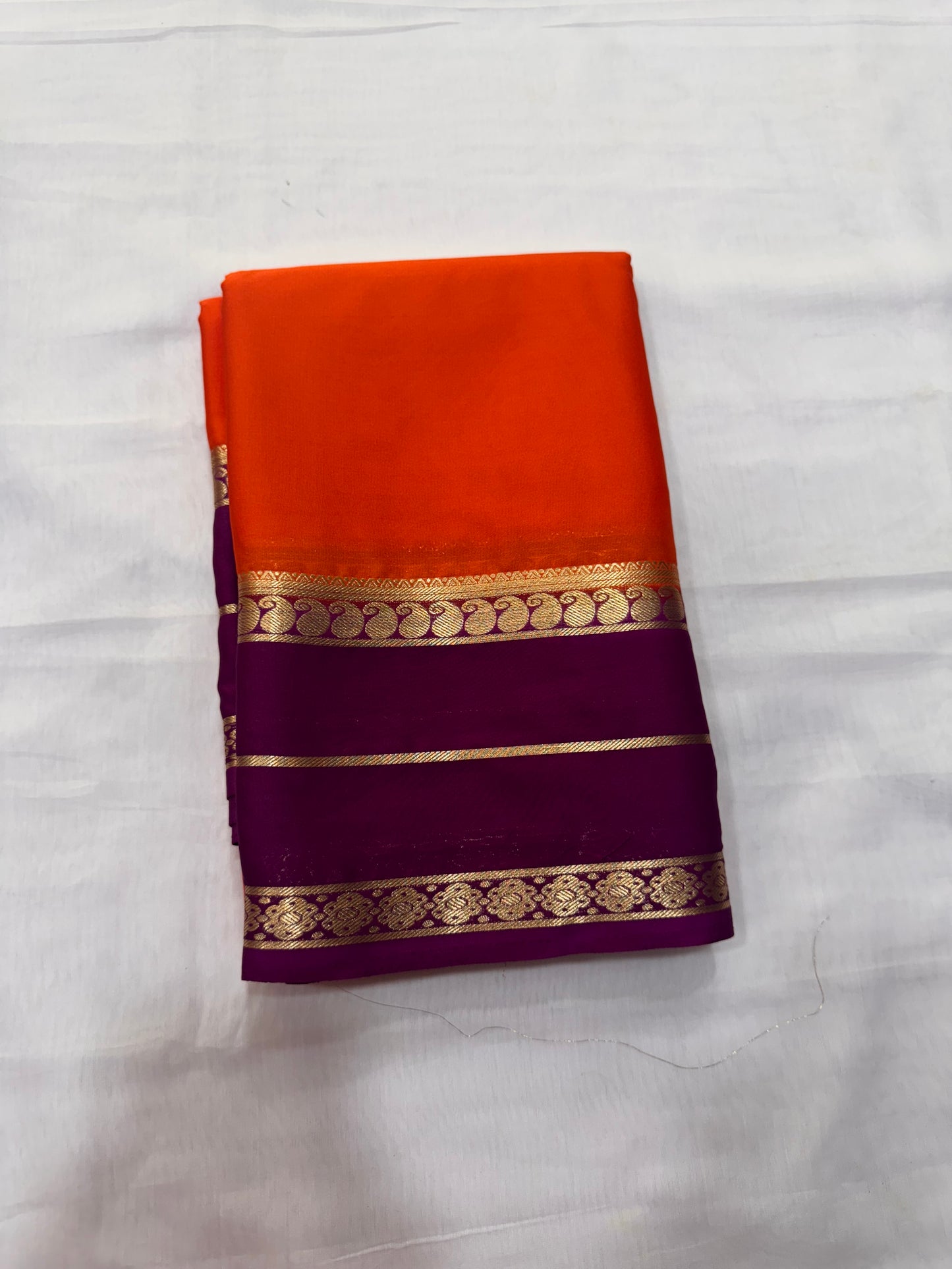Semi Crepe Bentex Contrast Border