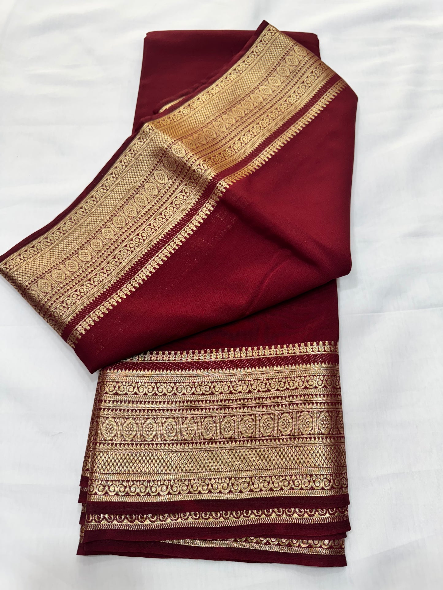 Premium Crape Big Border