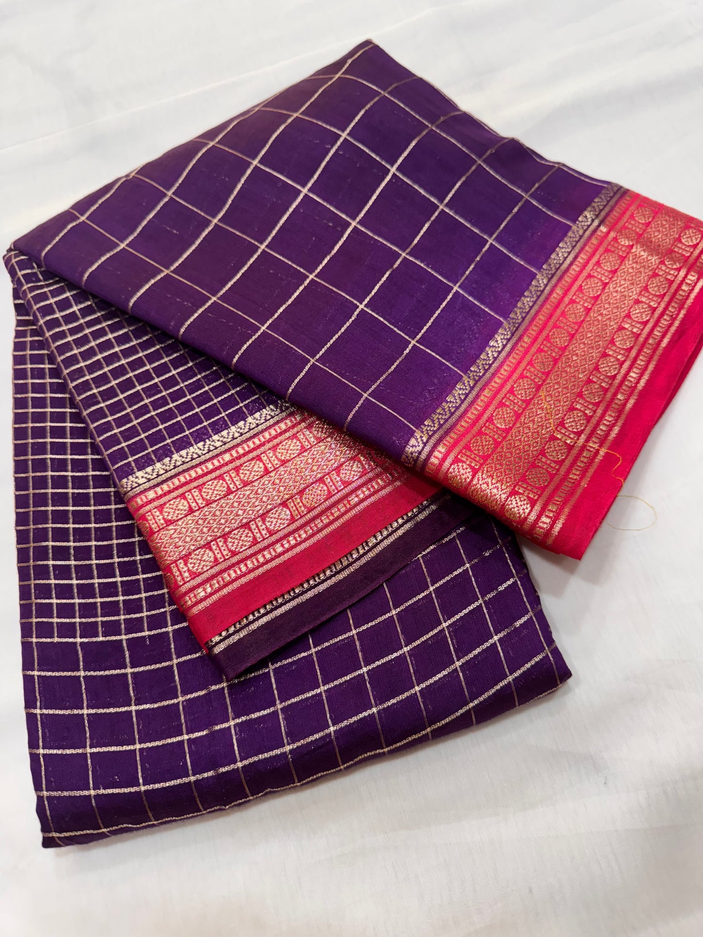 Cotton Silk Checks