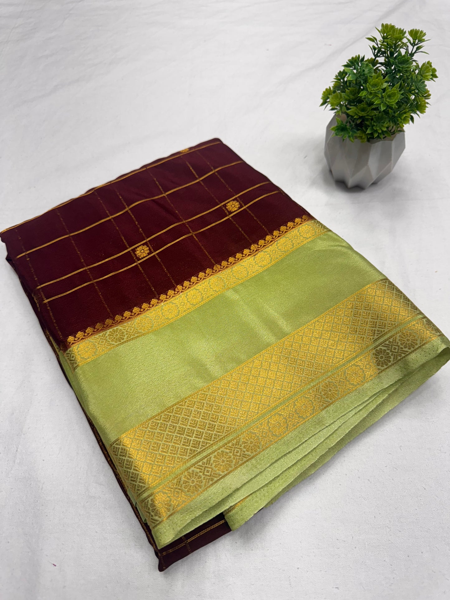 Anushree Chex Premium Crepe