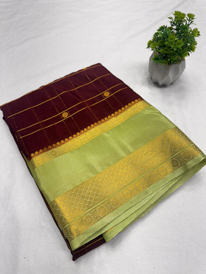 Anushree Chex Premium Crepe