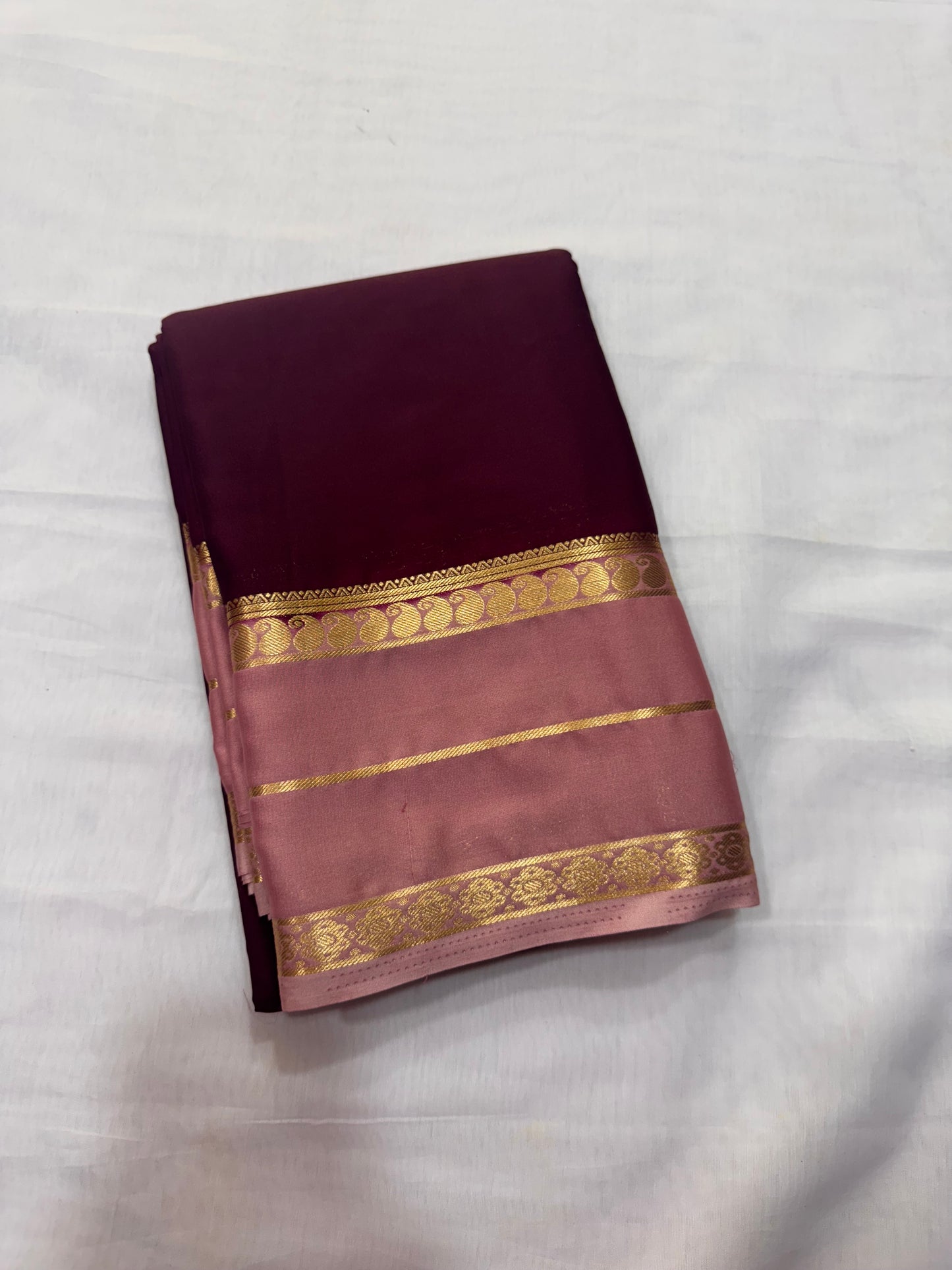Semi Crepe Bentex Contrast Border