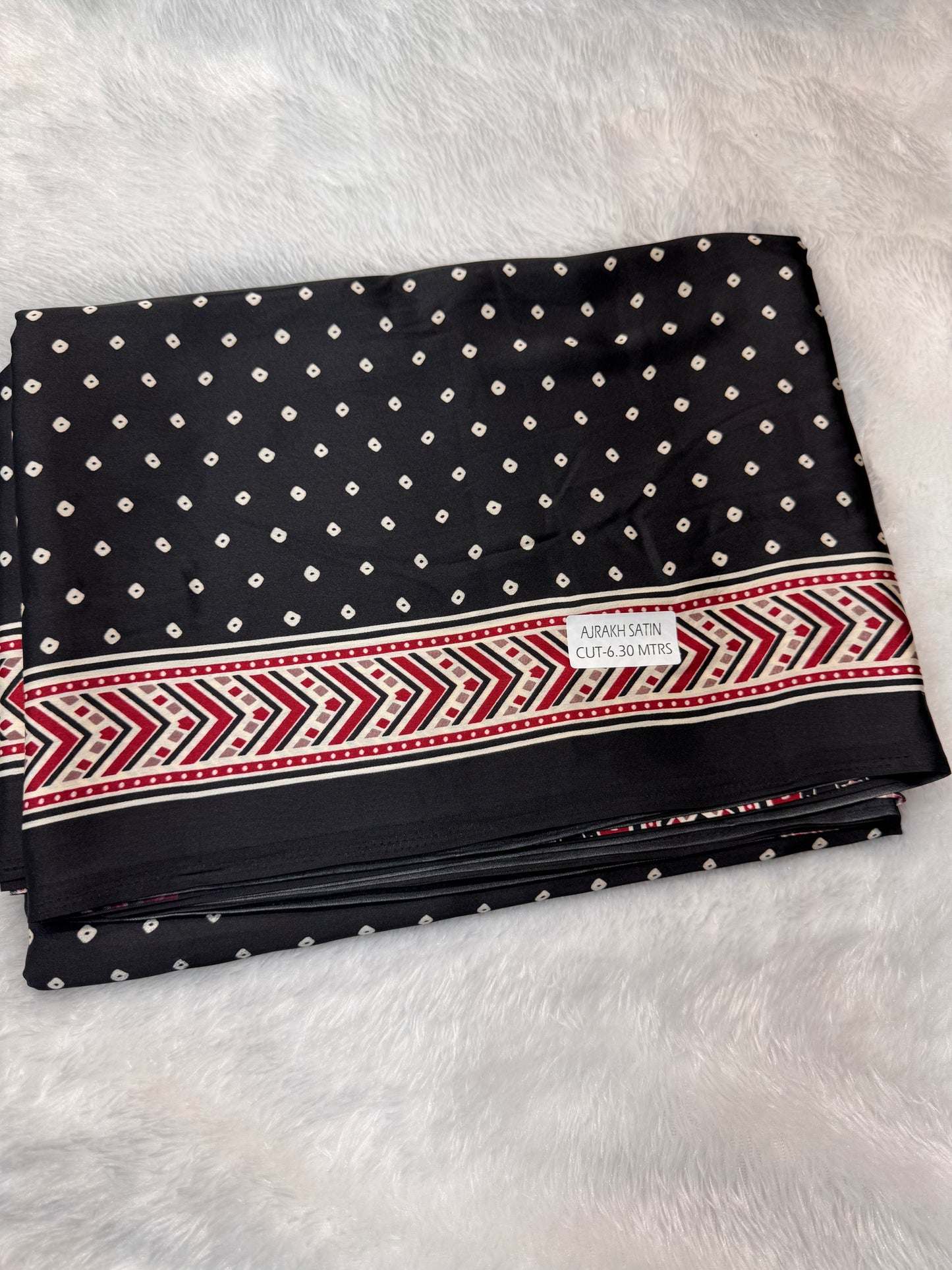 Semi modal Silk Bandhani Print