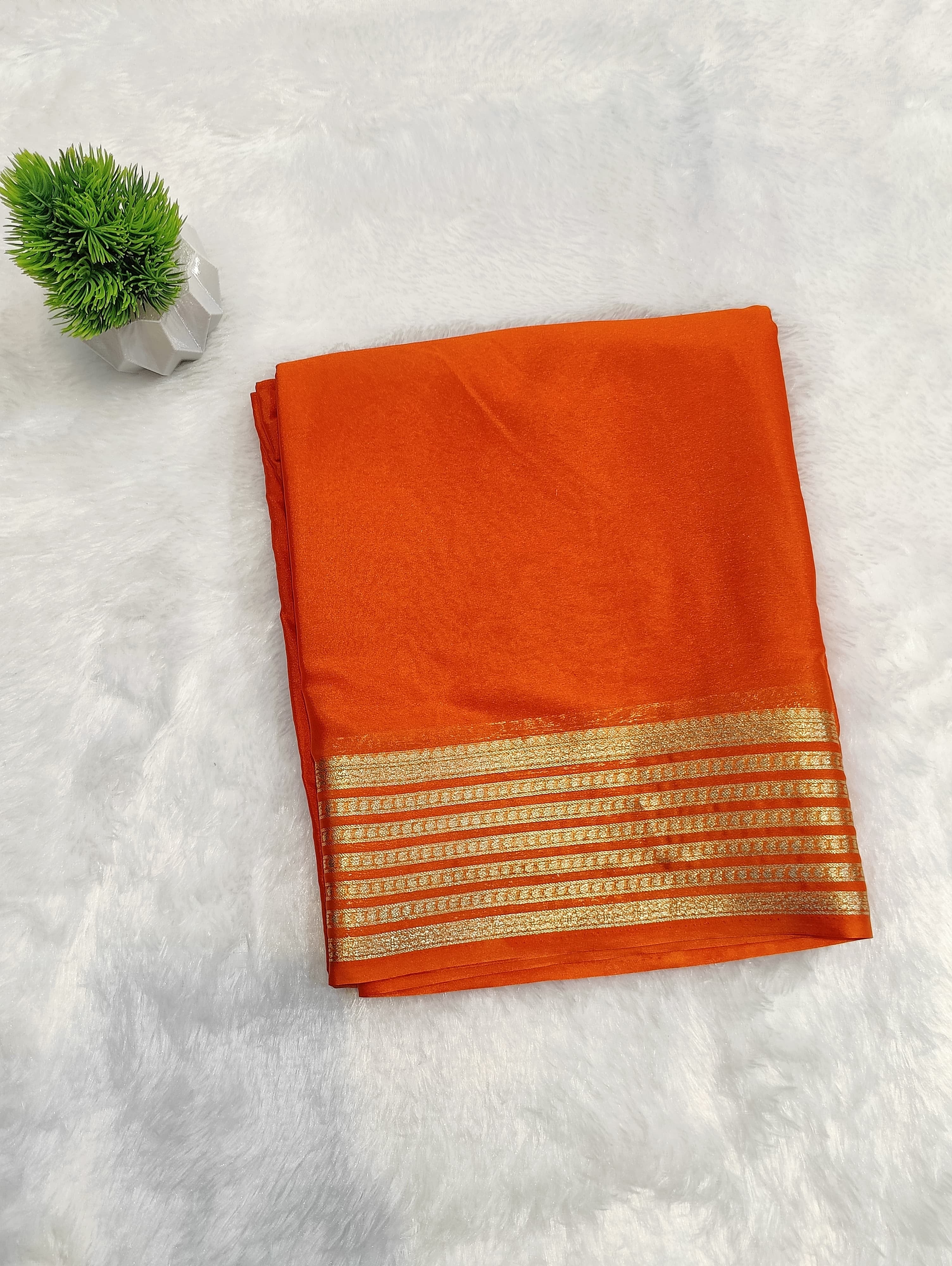 Semi Crepe Gatti Border