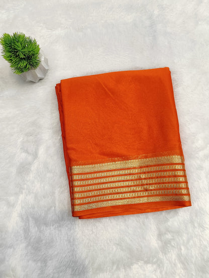 Semi Crepe Gatti Border