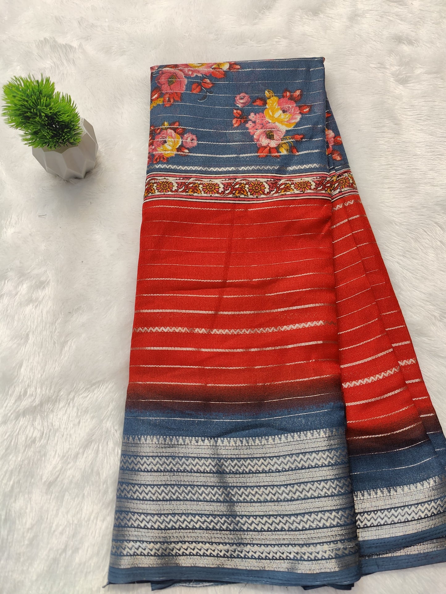 Chocolate Saree