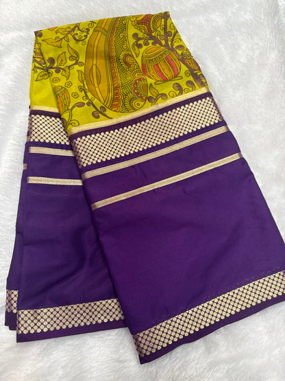 New Digital Crepe with Center Border