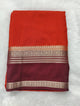 Crepe Plain Bentex Border -KW