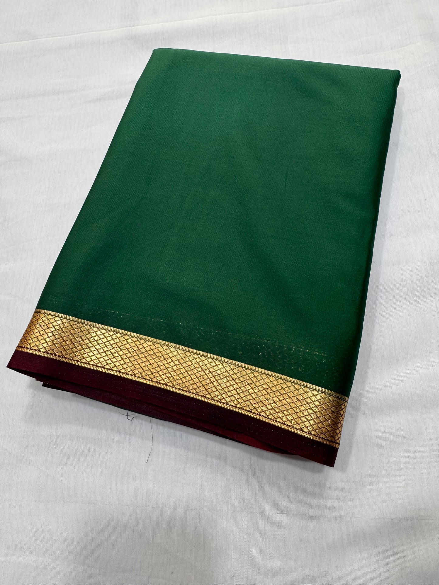 Semi Crape with Small Border