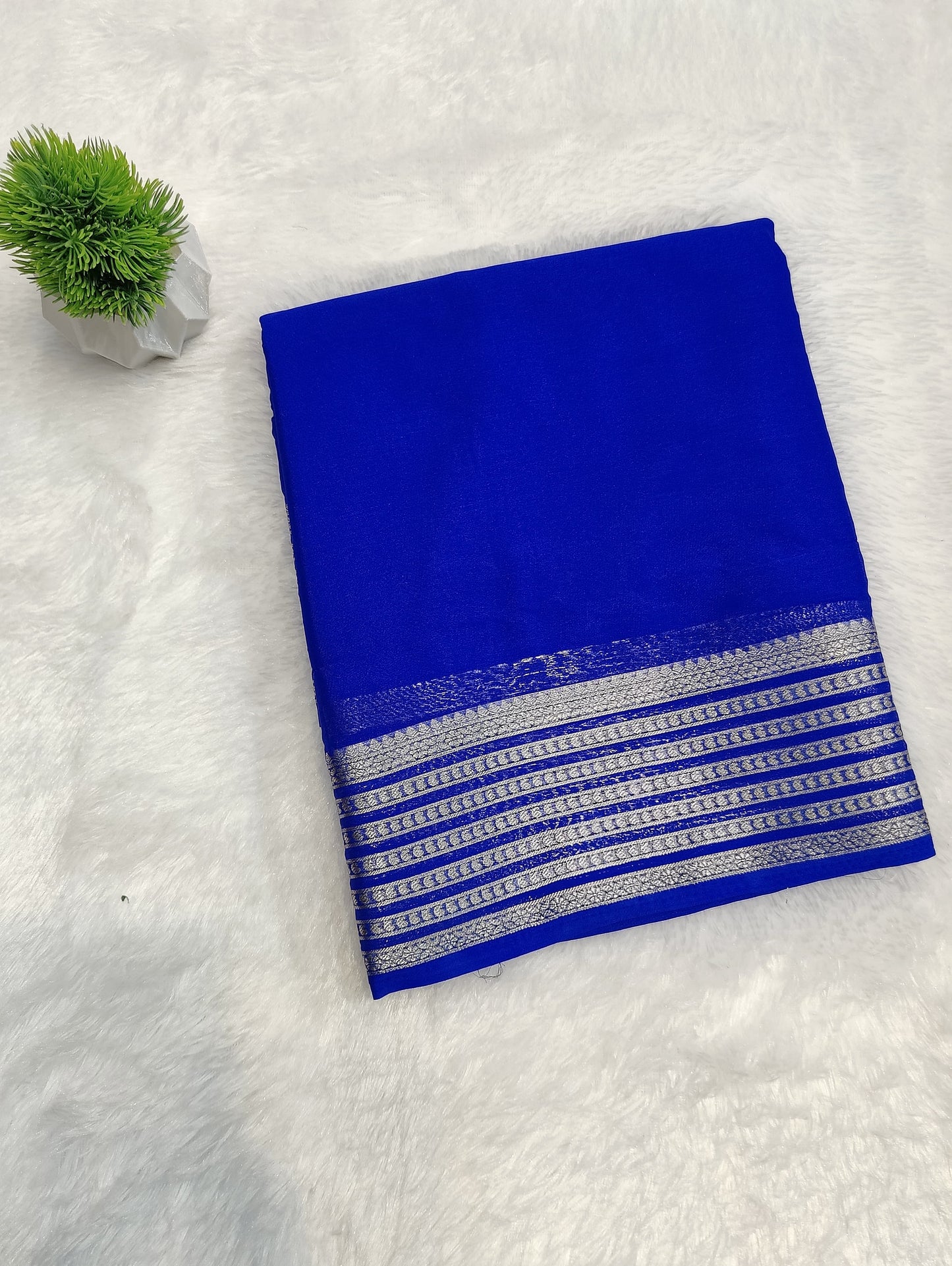 Semi Crepe Gatti Border
