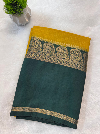 Semi Crepe Richu Pallu