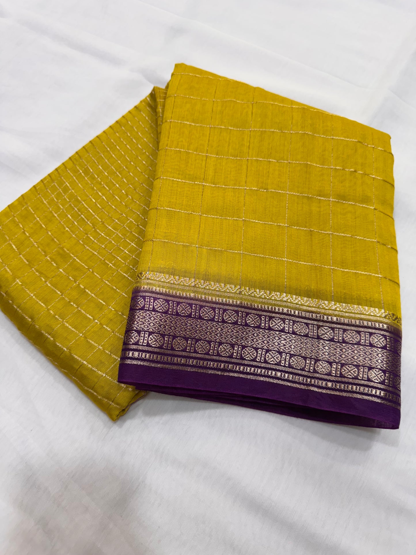 Cotton Silk Checks