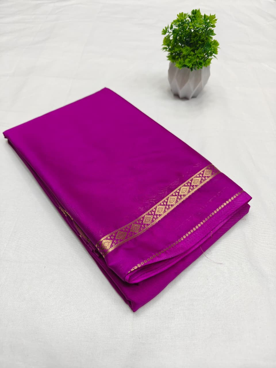 Vandana Self Crepe with Bentex