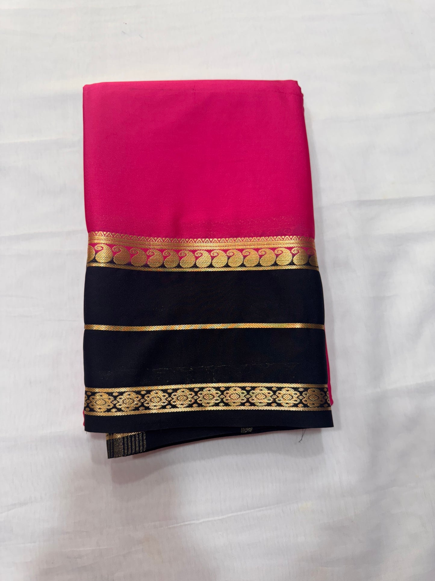 Semi Crepe Bentex Contrast Border