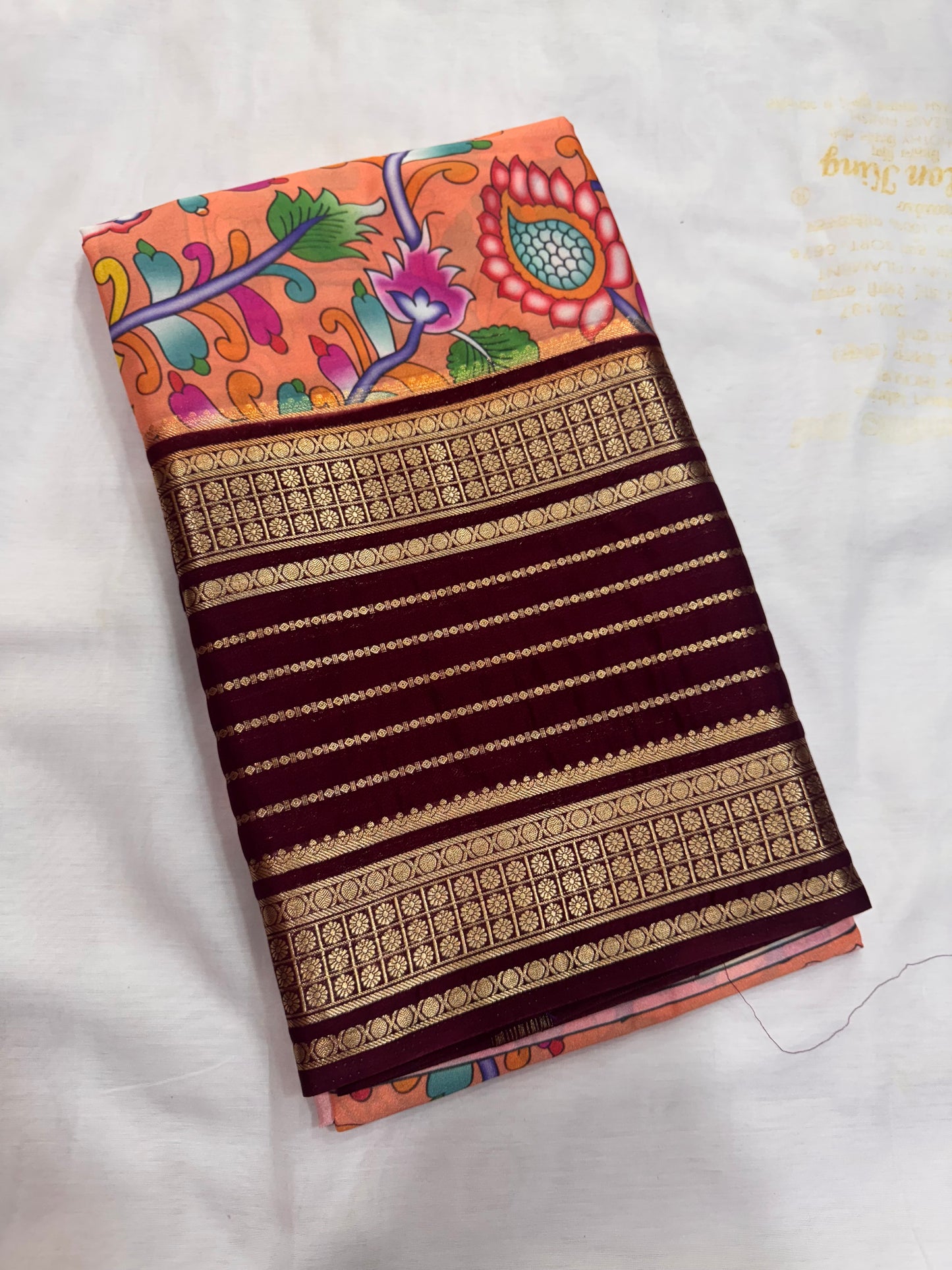 Kalmkari Crape