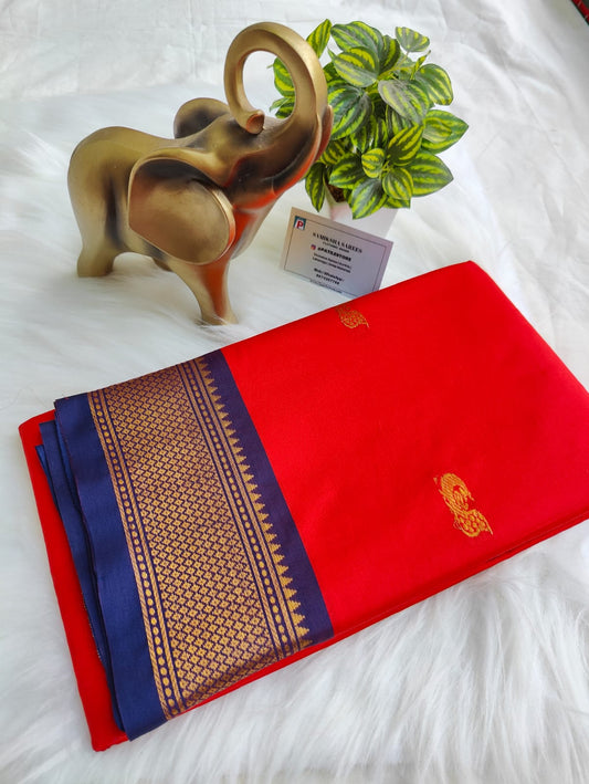 Sico silk paithani border saree