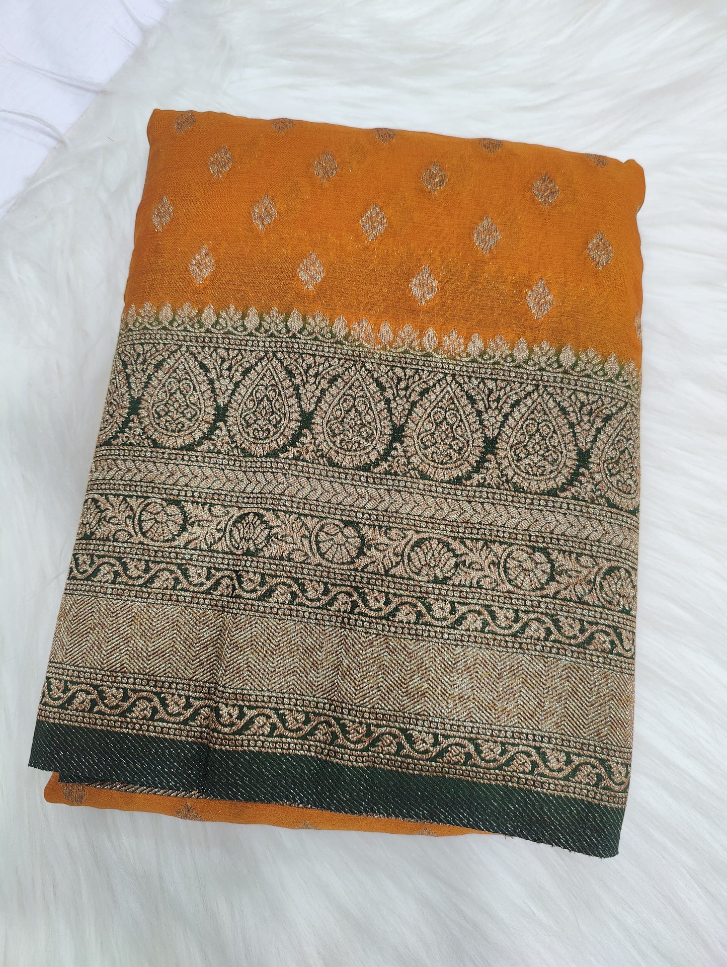 Khaddi Banaras saree