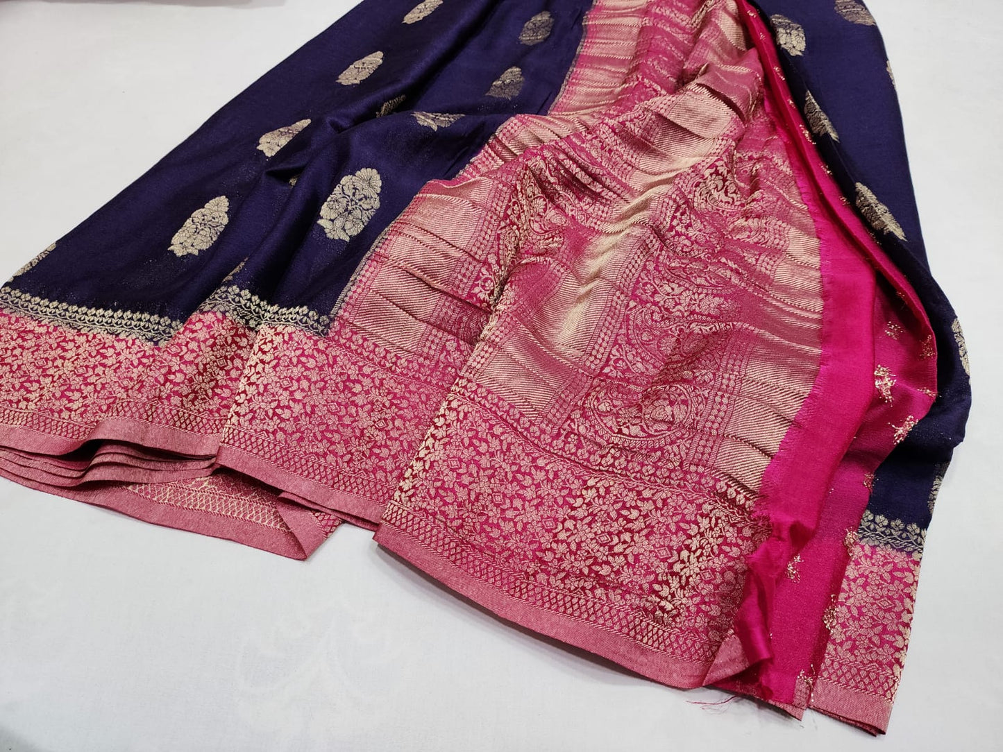 Premium Banarasi Crush Georgette