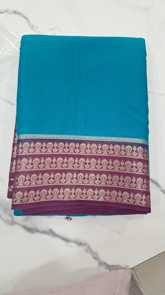 Primium mysore crepe saree