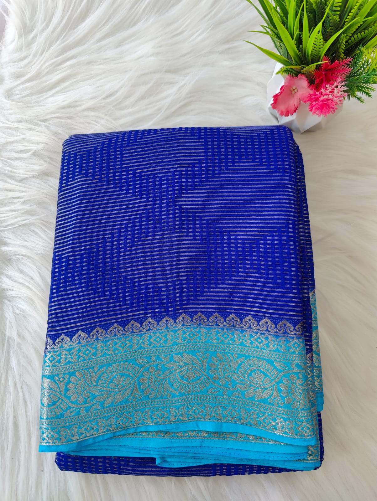 Crepe Fancy Sarees