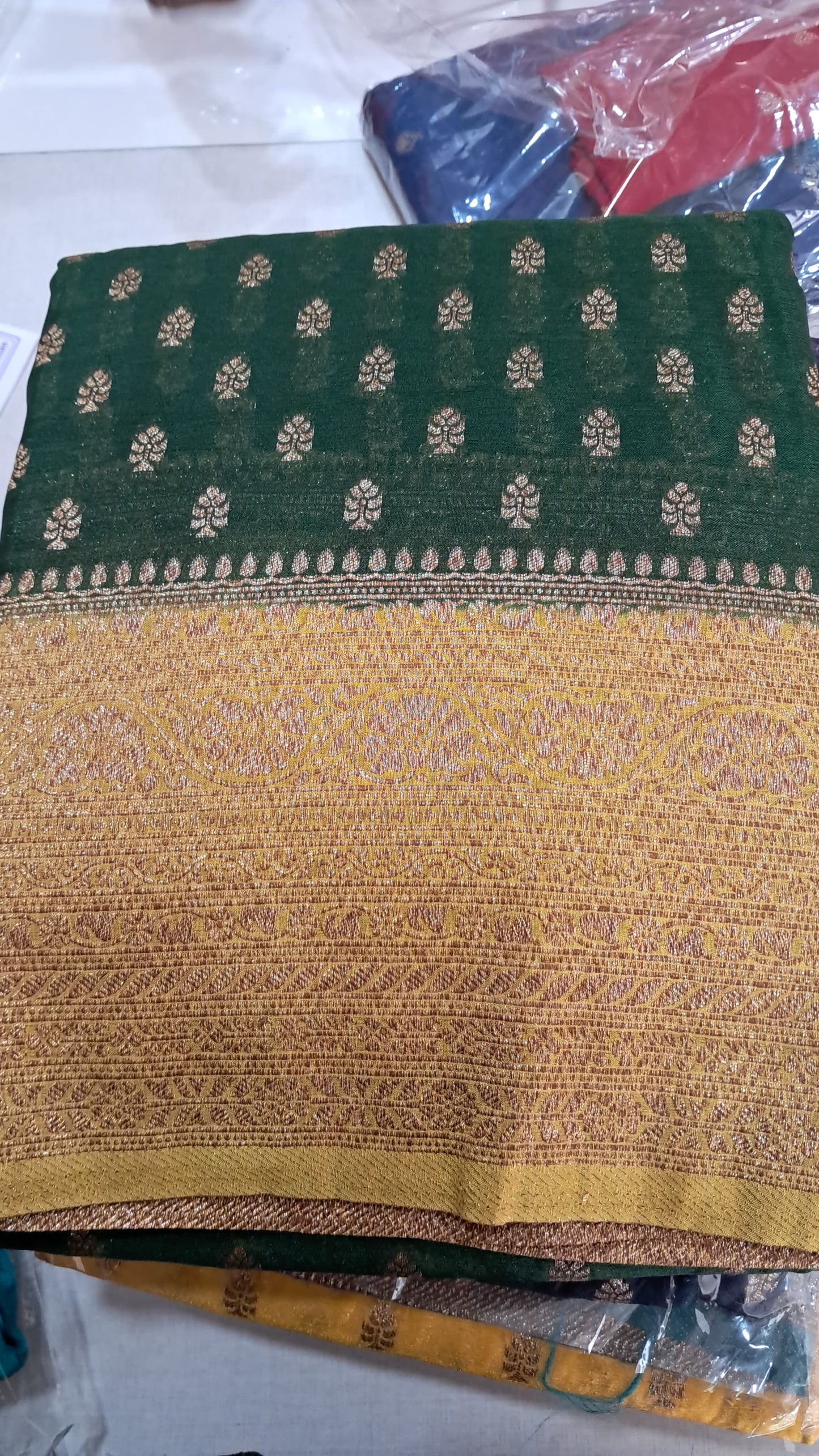 Banarasi Premium Semi khadi Georgette Sarees