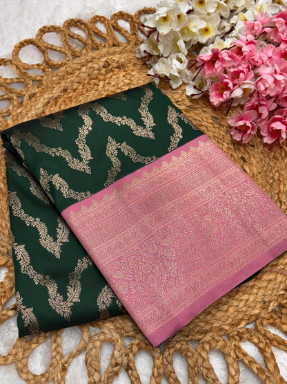 Necklace Pattu Contrast