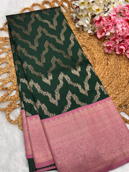Necklace Pattu Contrast