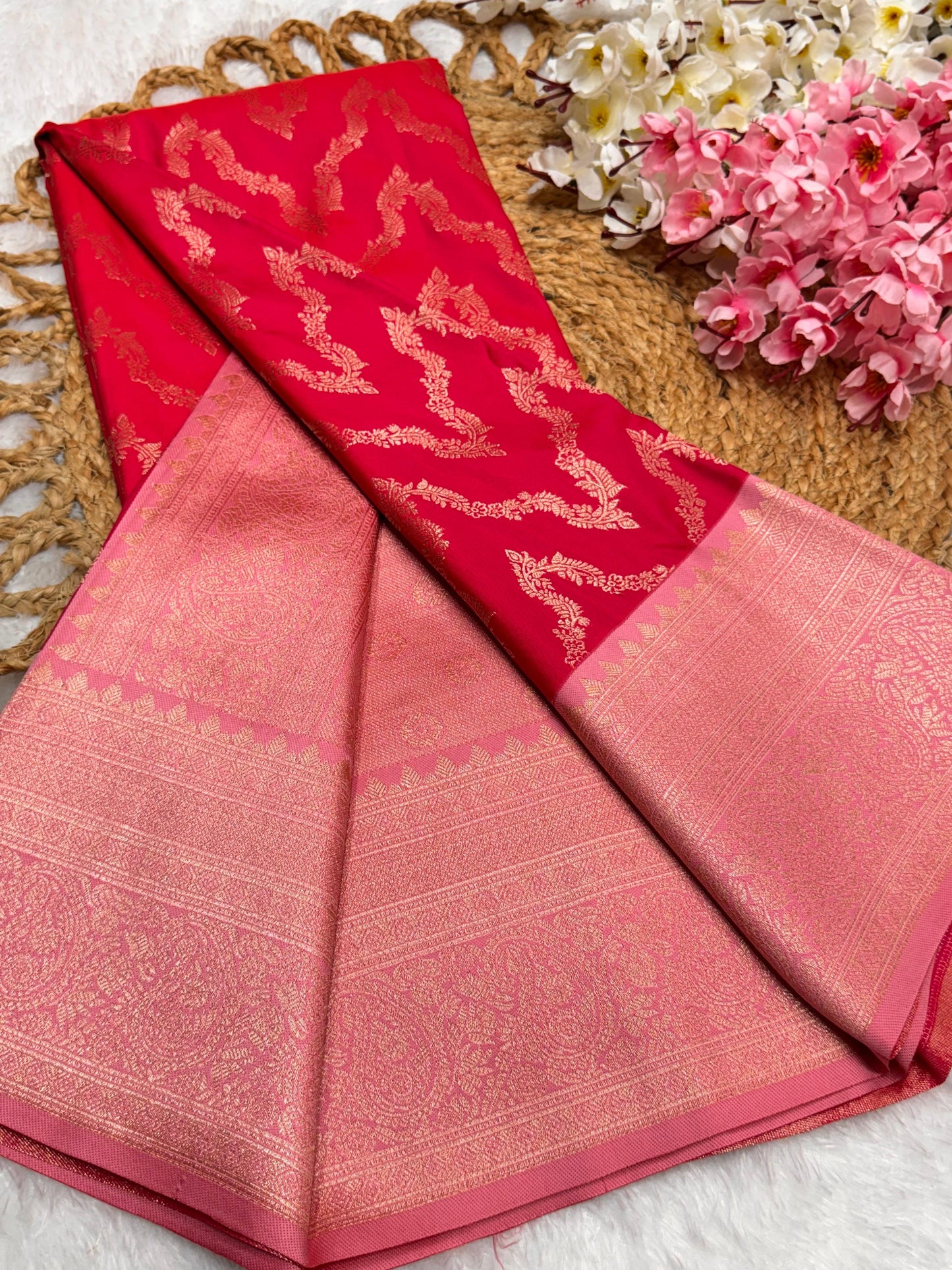 Necklace Pattu Contrast