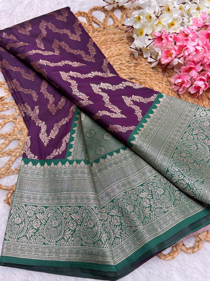 Necklace Pattu Contrast