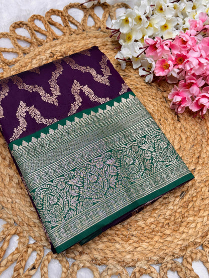 Necklace Pattu Contrast