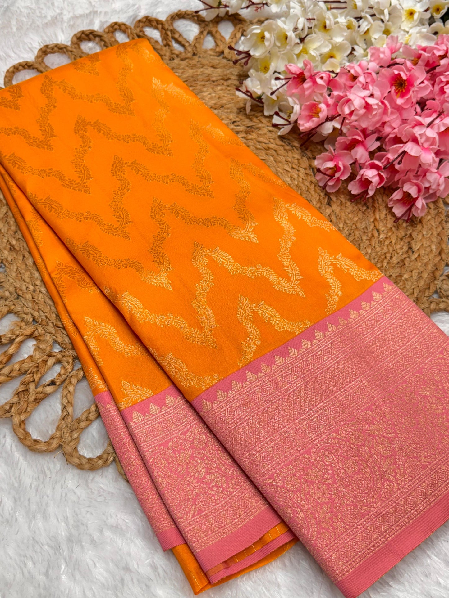 Necklace Pattu Contrast