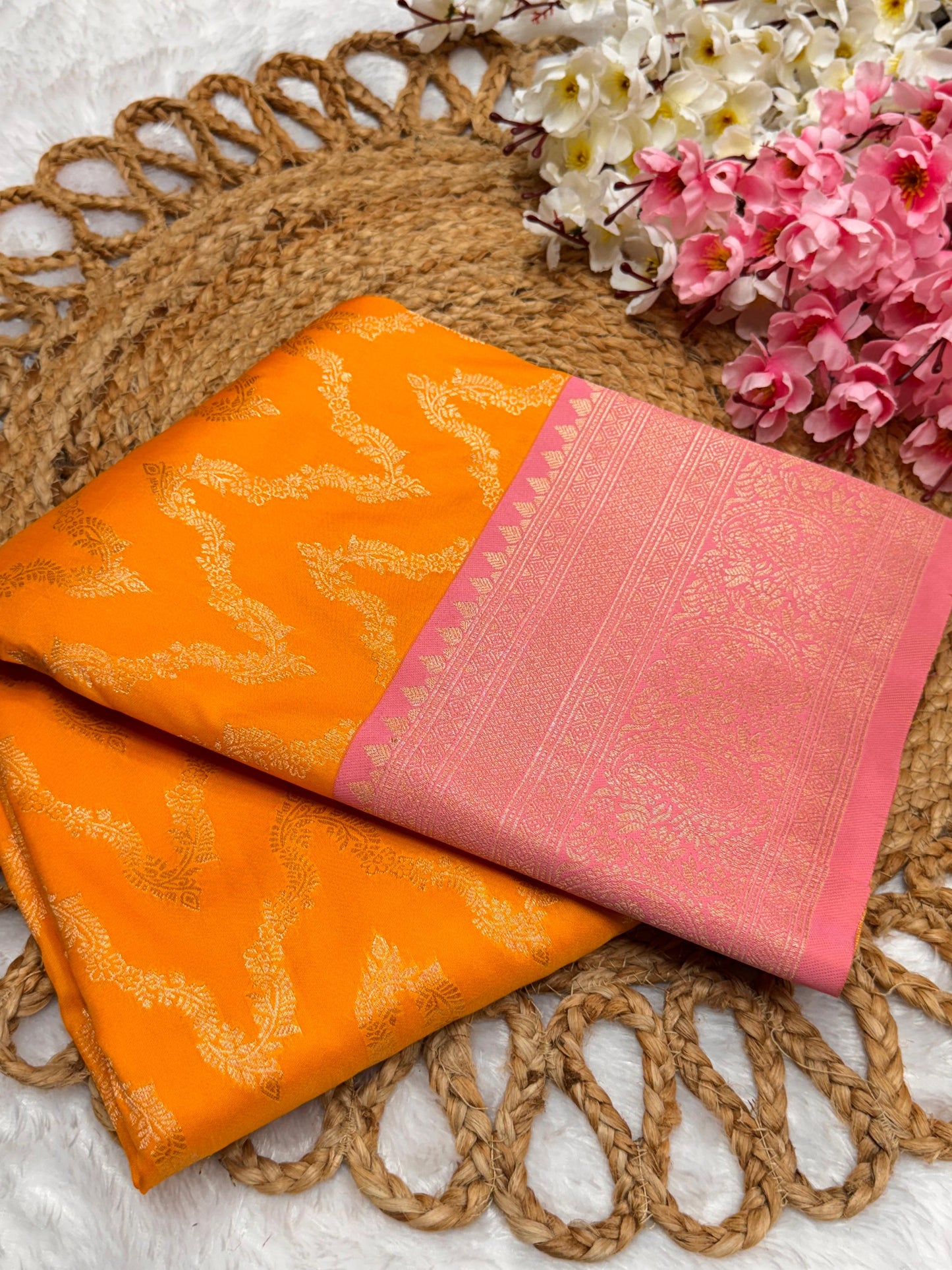 Necklace Pattu Contrast