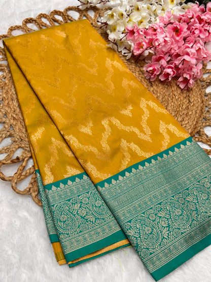 Necklace Pattu Contrast