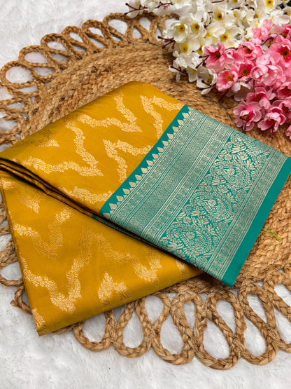 Necklace Pattu Contrast