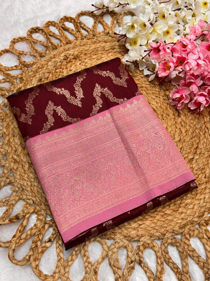 Necklace Pattu Contrast