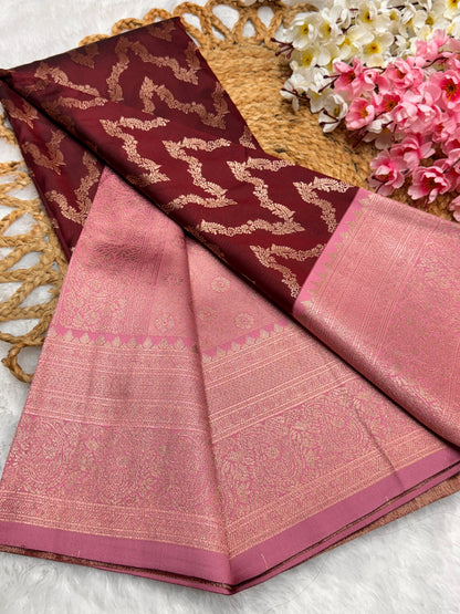 Necklace Pattu Contrast