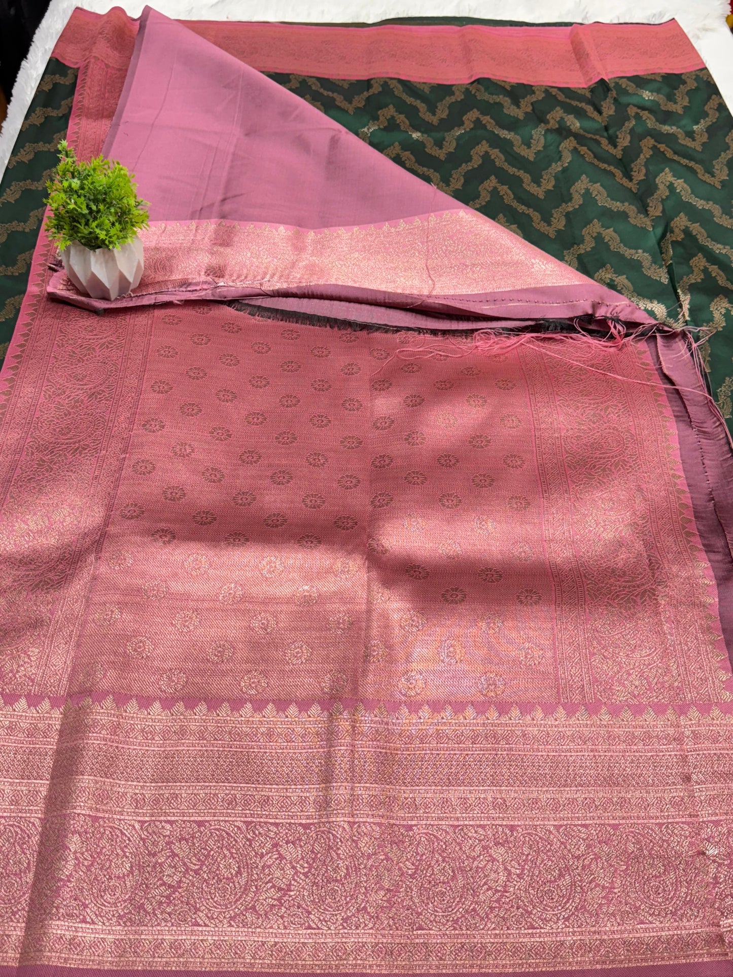 Necklace Pattu Contrast