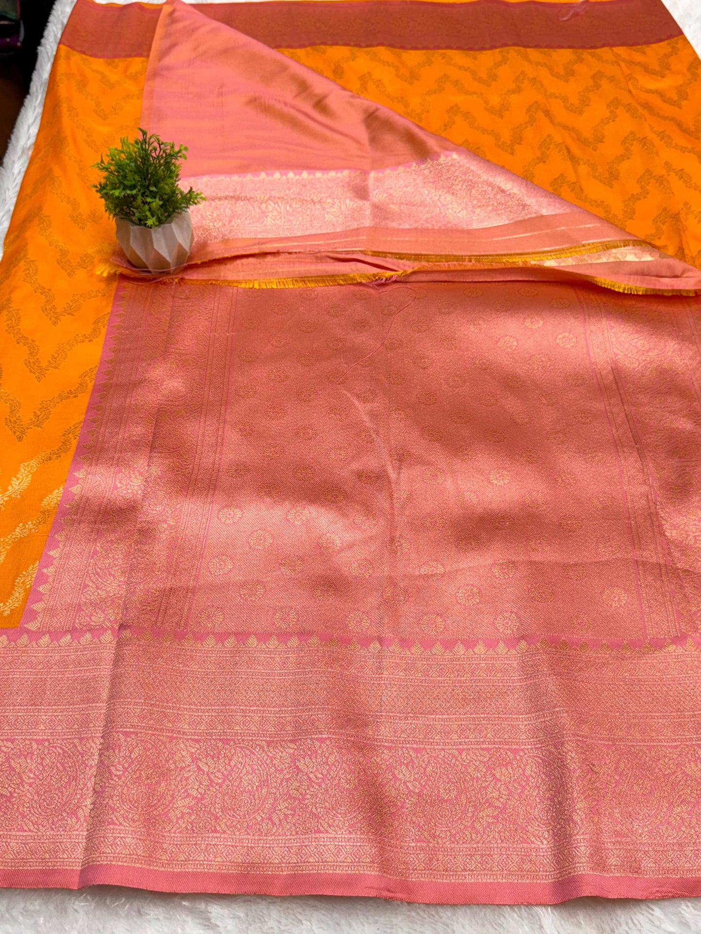 Necklace Pattu Contrast