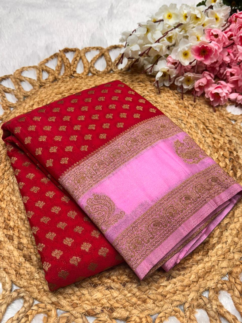 Georgette Coco Bentex  Contrast