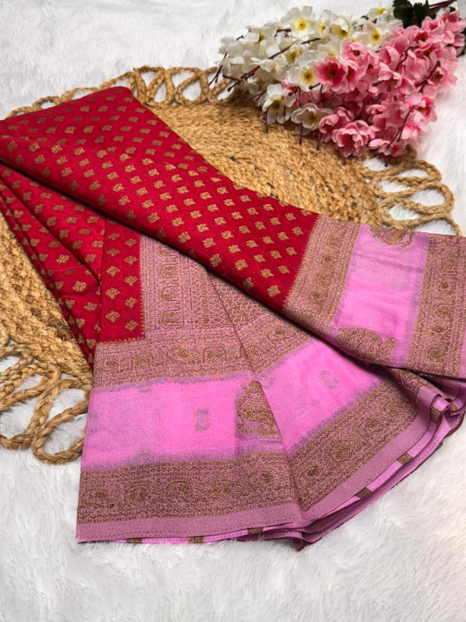 Georgette Coco Bentex  Contrast
