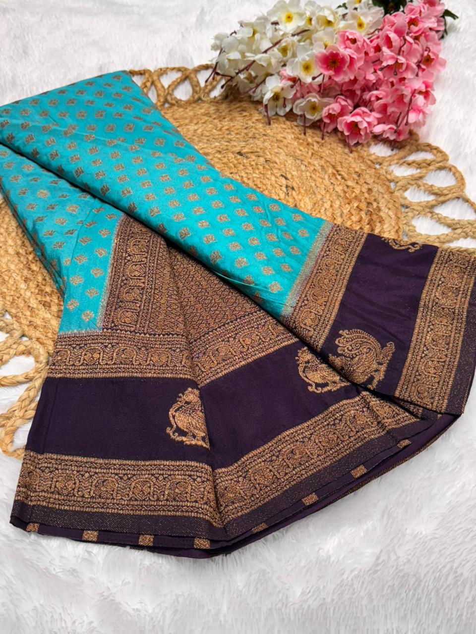 Georgette Coco Bentex  Contrast