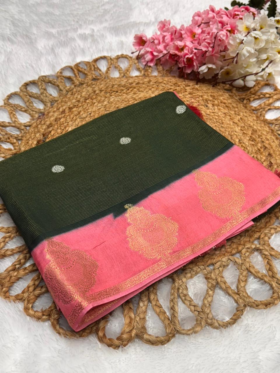 Viscose Butta Contrast