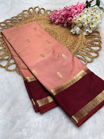 Rf Bentex Peacock Butta Cout Semi Crape