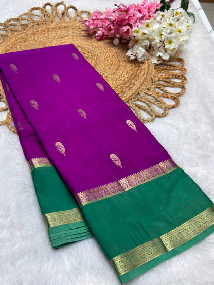 Rf Bentex Peacock Butta Cout Semi Crape