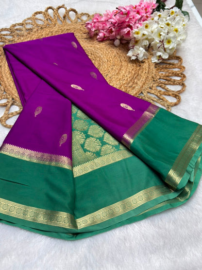 Rf Bentex Peacock Butta Cout Semi Crape