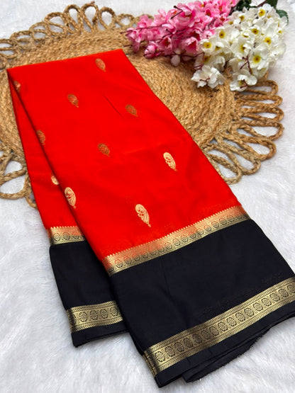 Rf Bentex Peacock Butta Cout Semi Crape